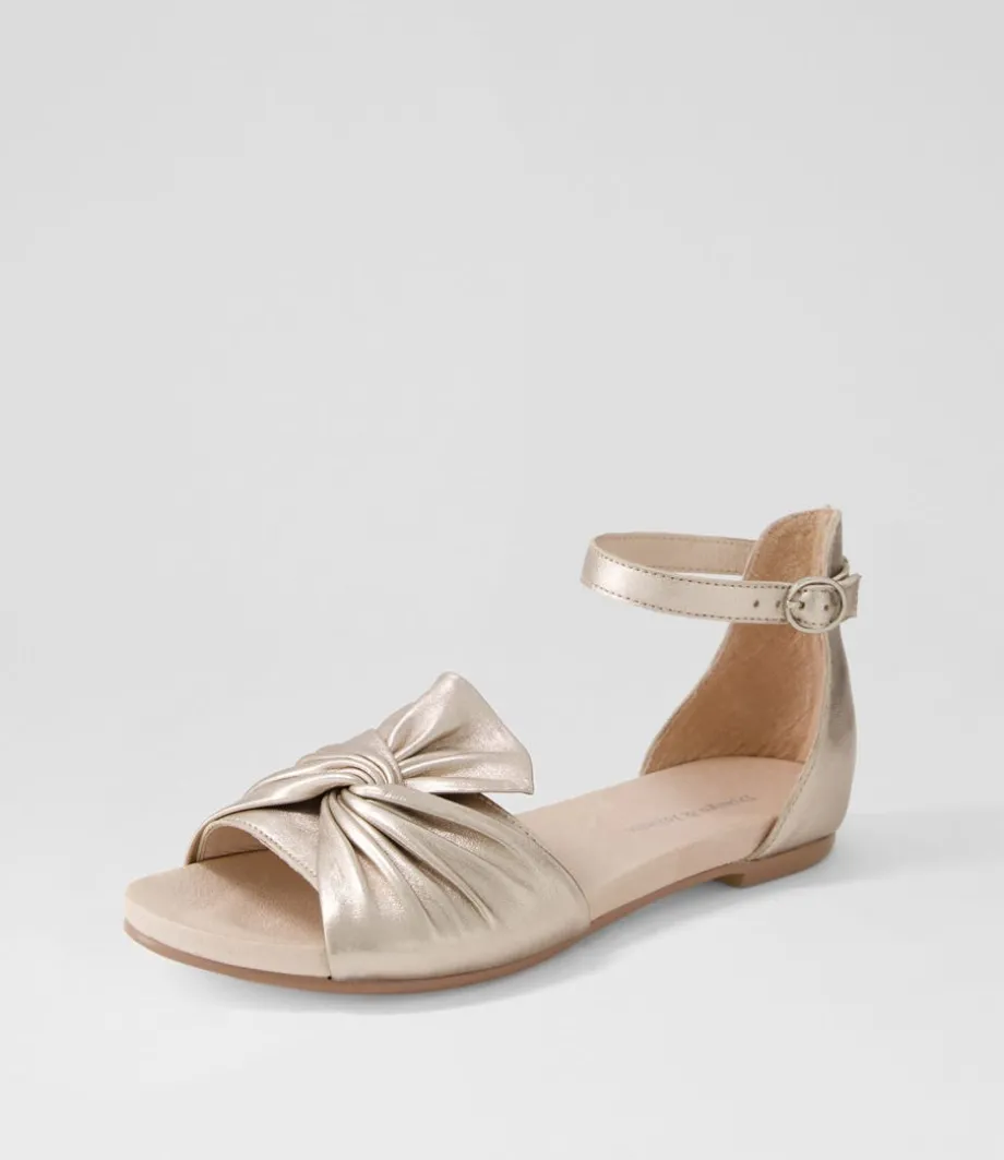 Jimeta Platino Leather Sandals<DJANGO & JULIETTE Online