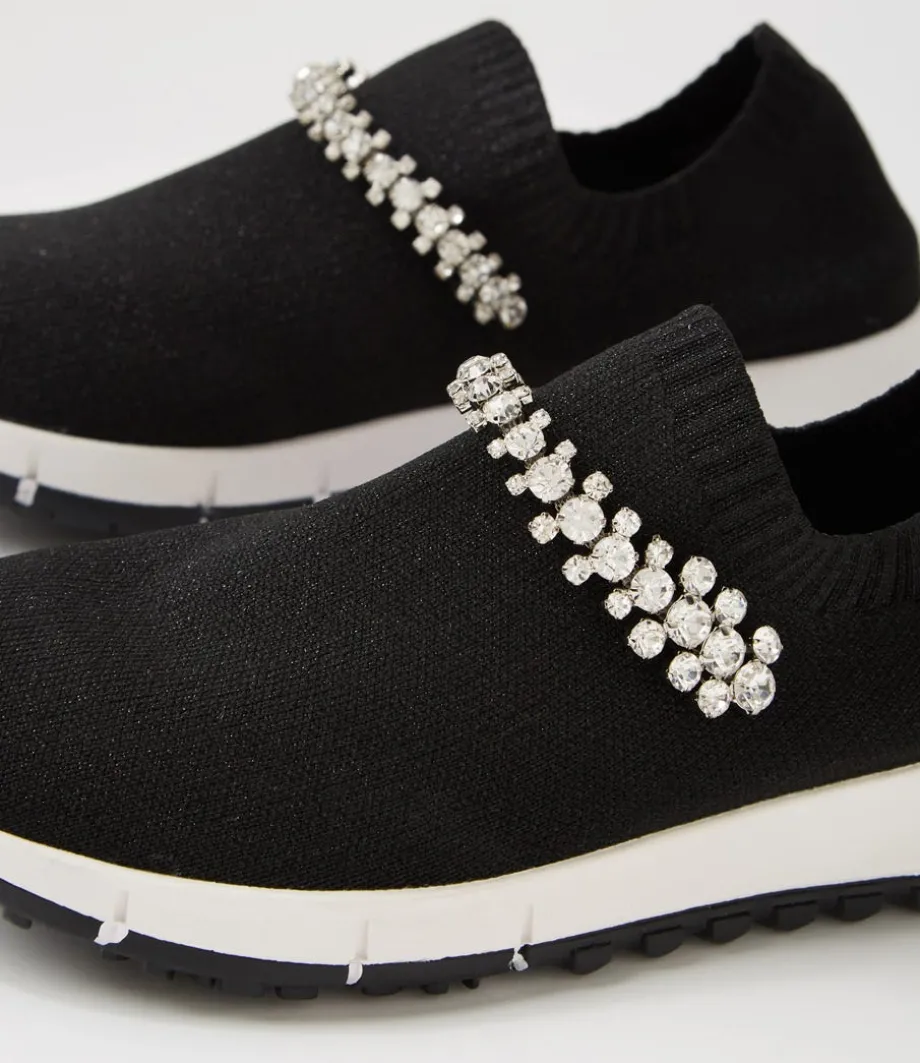 jolo_black_silver_trim_fabric_sneakers_4.webp Jolo Black Silver Trim Fabric Sneakers<DJANGO & JULIETTE Flash Sale