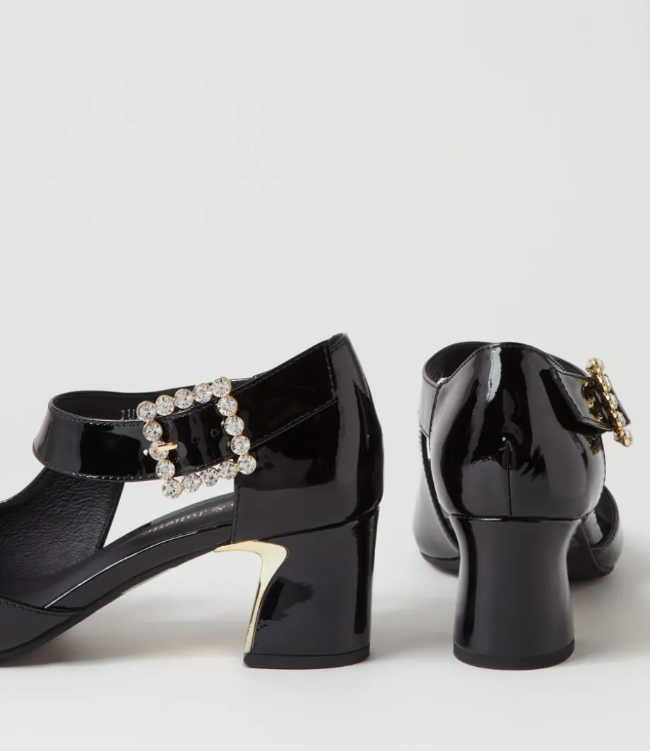 juzy_black_patent_leather_sandals_4.webp Juzy Black Patent Leather Sandals<DJANGO & JULIETTE Cheap