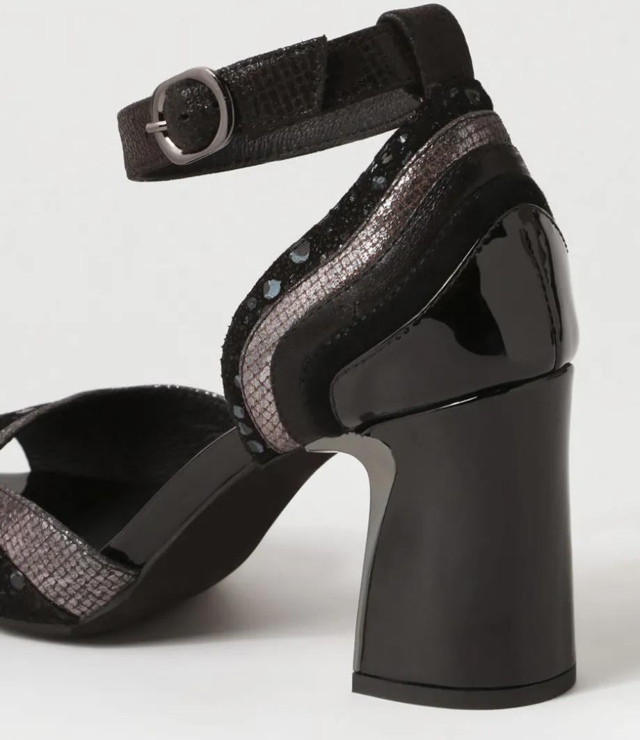 kage_black_mix_suede_leather_sandals_4.webp Kage Black Mix Suede Leather Sandals<DJANGO & JULIETTE Cheap