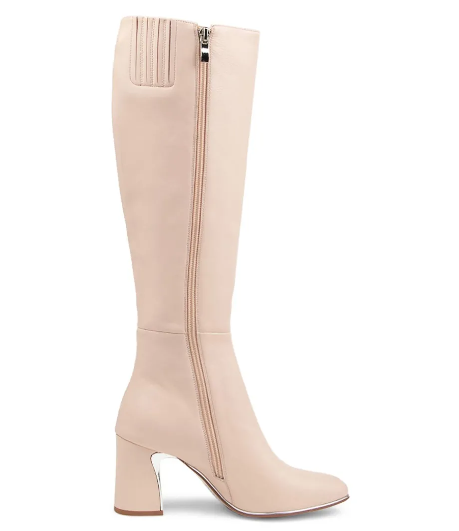 kalen_nude_leather_knee_high_boots_3.webp Kalen Nude Leather Knee High Boots<DJANGO & JULIETTE Sale