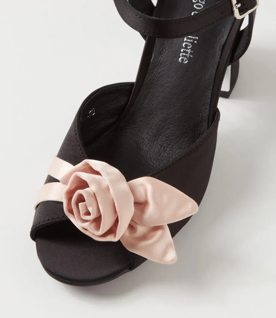 kalice_black_nude_satin_sandals_3.webp Kalice Black Nude Satin Sandals<DJANGO & JULIETTE Sale