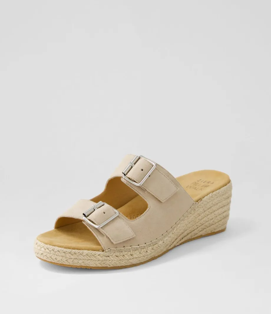 Kamera Xw Taupe Suede Sandals<ZIERA Discount