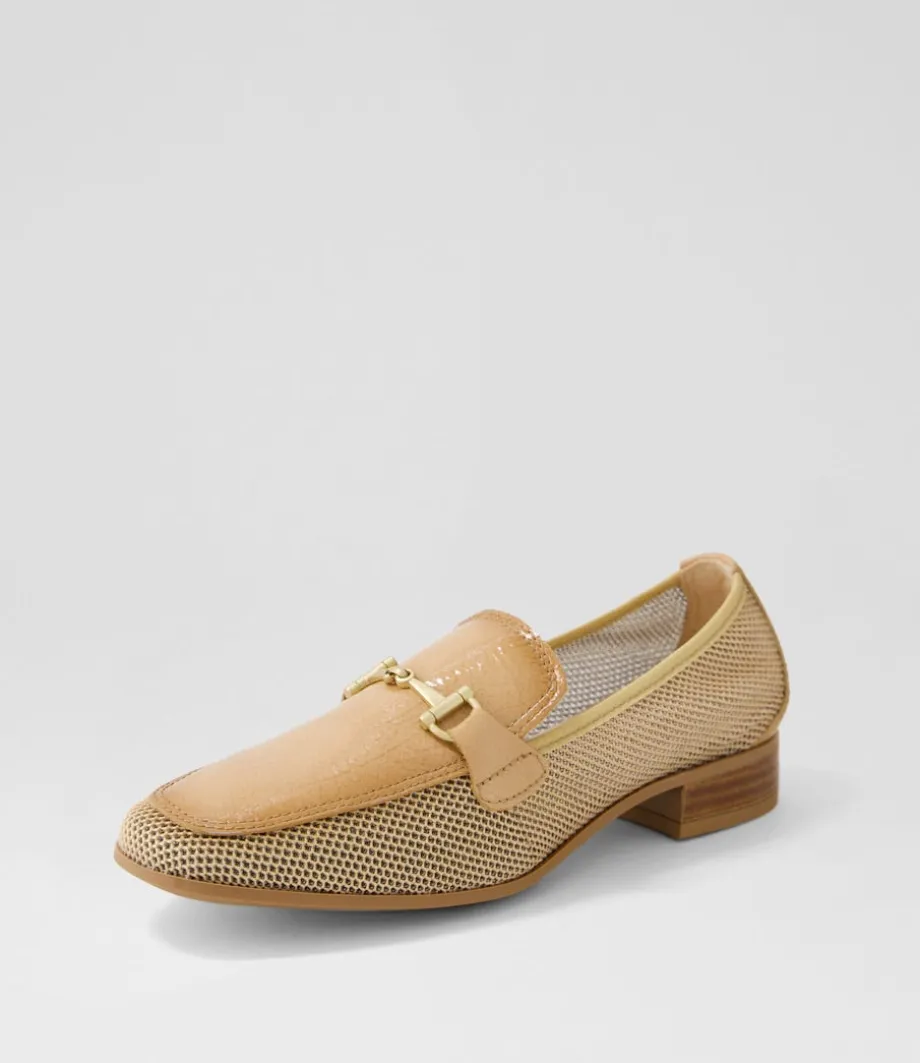 Kenia 62 Desert Mesh Leather Loafers<HISPANITAS Flash Sale