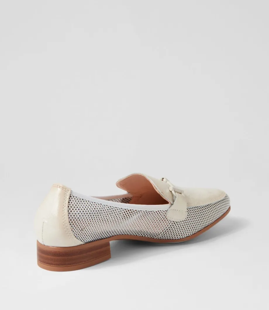 kenia__white_panna_mesh_leather_loafers_2.webp Kenia 62 White Panna Mesh Leather Loafers<HISPANITAS Hot