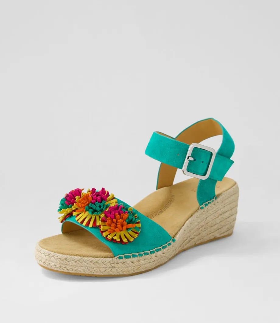 Kishop Xw Emerald Multi Sandals<ZIERA Shop