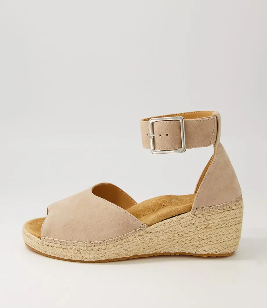 Koen Xw Taupe Suede Espadrilles<ZIERA Cheap