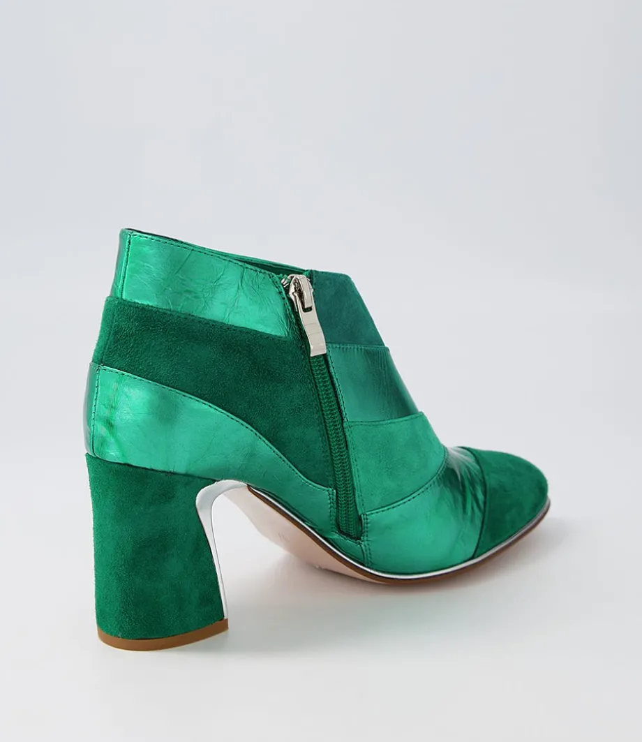 kolly_emerald_mix_ankle_boots_2.webp Kolly Emerald Mix Ankle Boots<DJANGO & JULIETTE Cheap