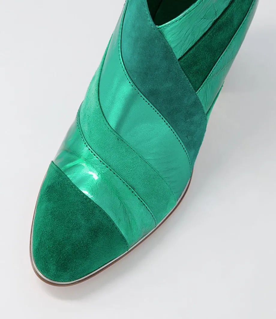 kolly_emerald_mix_ankle_boots_3.webp Kolly Emerald Mix Ankle Boots<DJANGO & JULIETTE Cheap