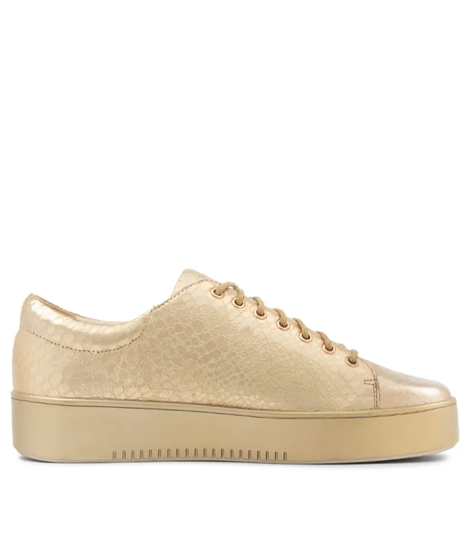 laila_gold_croco_leather_sneakers_gs_3.webp Laila Gold Croco Leather Sneakers Gs<DJANGO & JULIETTE Clearance