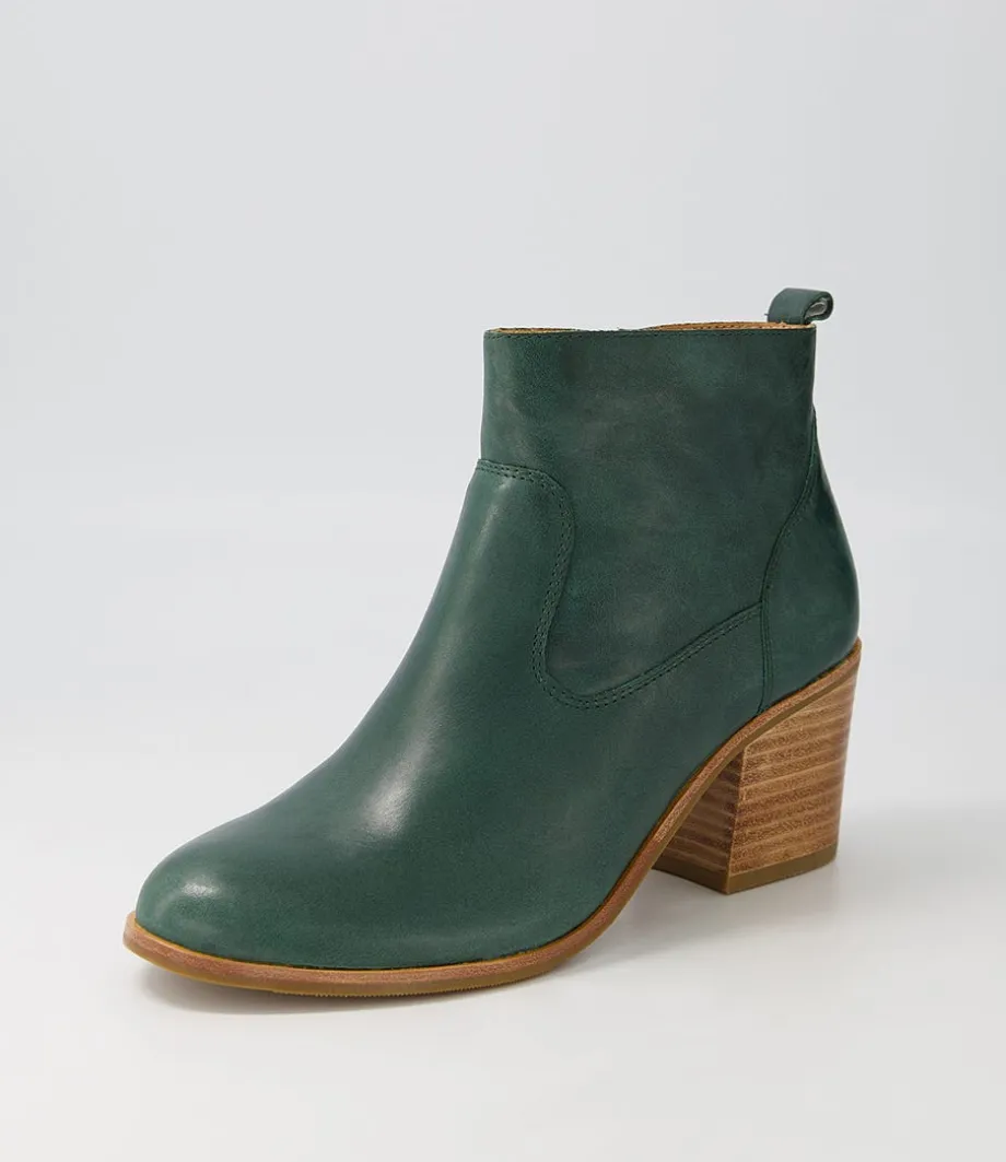 landins_w_emerald_leather_ankle_boots_1.webp Landins W Emerald Leather Ankle Boots<ZIERA Best Sale