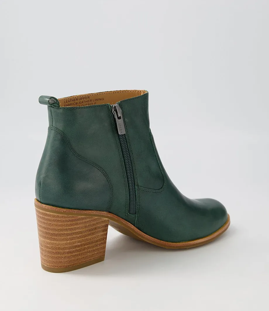 landins_w_emerald_leather_ankle_boots_2.webp Landins W Emerald Leather Ankle Boots<ZIERA Best Sale
