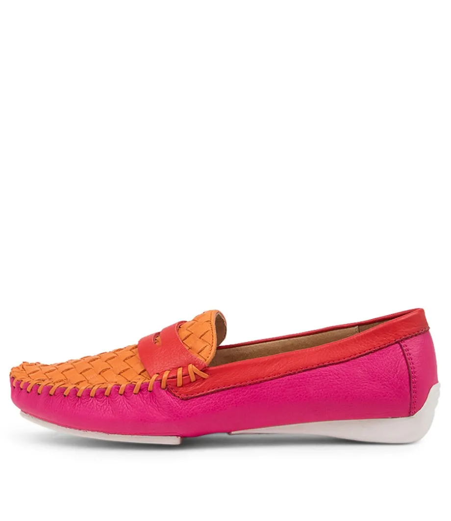 Larikan Bright Leather Loafers<DJANGO & JULIETTE Flash Sale
