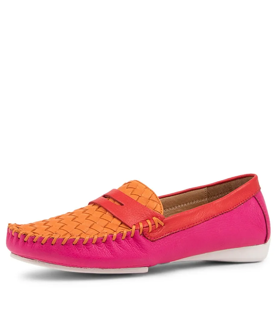 Larikan Bright Leather Loafers<DJANGO & JULIETTE Flash Sale