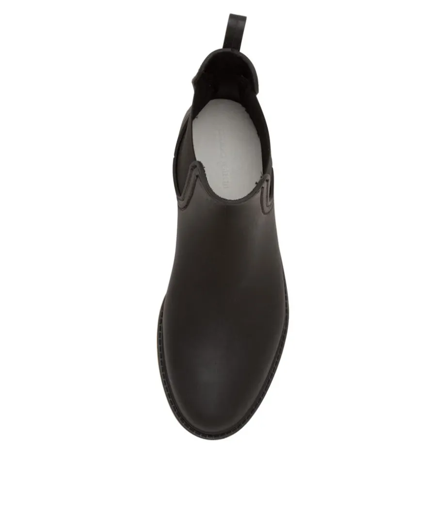 laurina_black_gumboot_4.webp Laurina Black Gumboot<DIANA FERRARI Sale