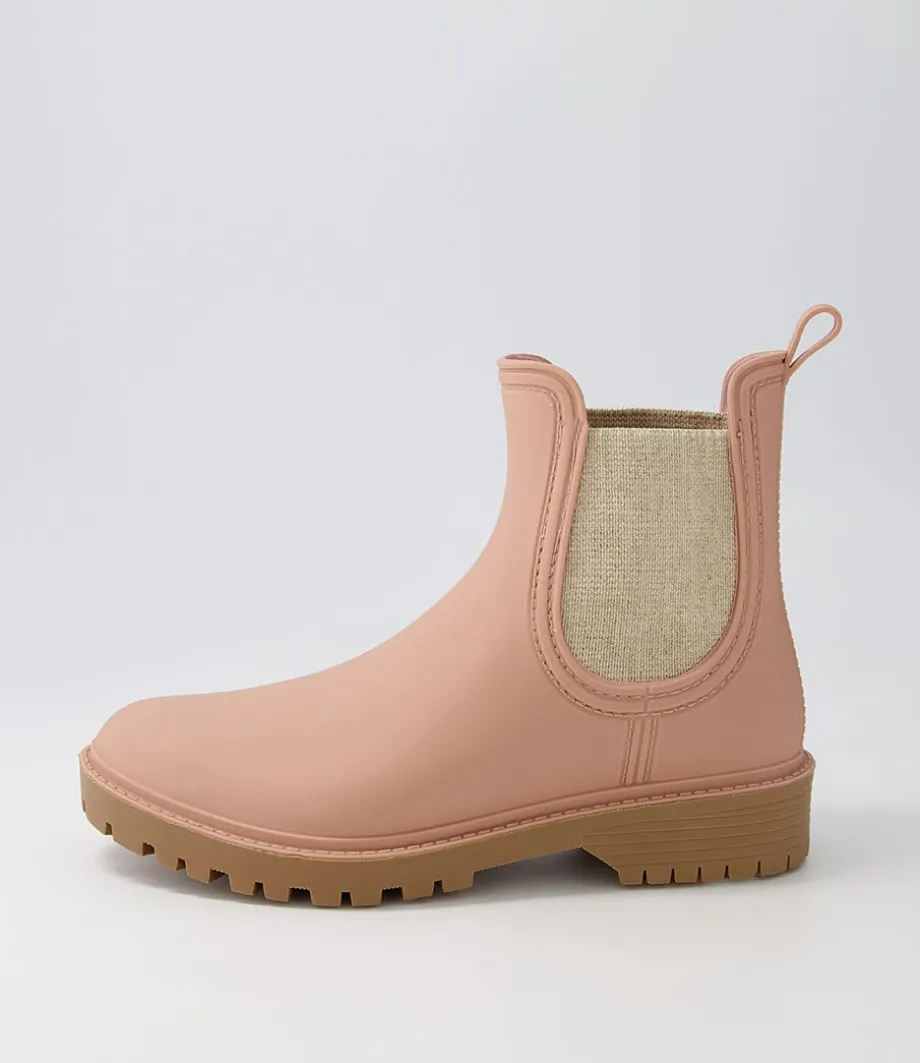 Laurina Blush Gumboot Chelsea Boots<DIANA FERRARI Clearance