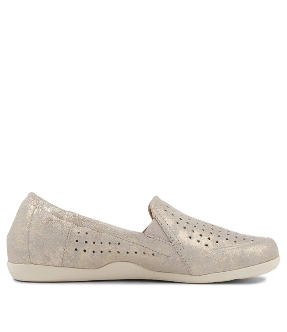 liana_w_pale_gold_sherbet_leather_loafers_3.webp Liana W Pale Gold Sherbet Leather Loafers<ZIERA Online