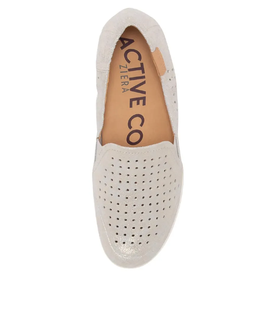 liana_w_pale_gold_sherbet_leather_loafers_4.webp Liana W Pale Gold Sherbet Leather Loafers<ZIERA Online