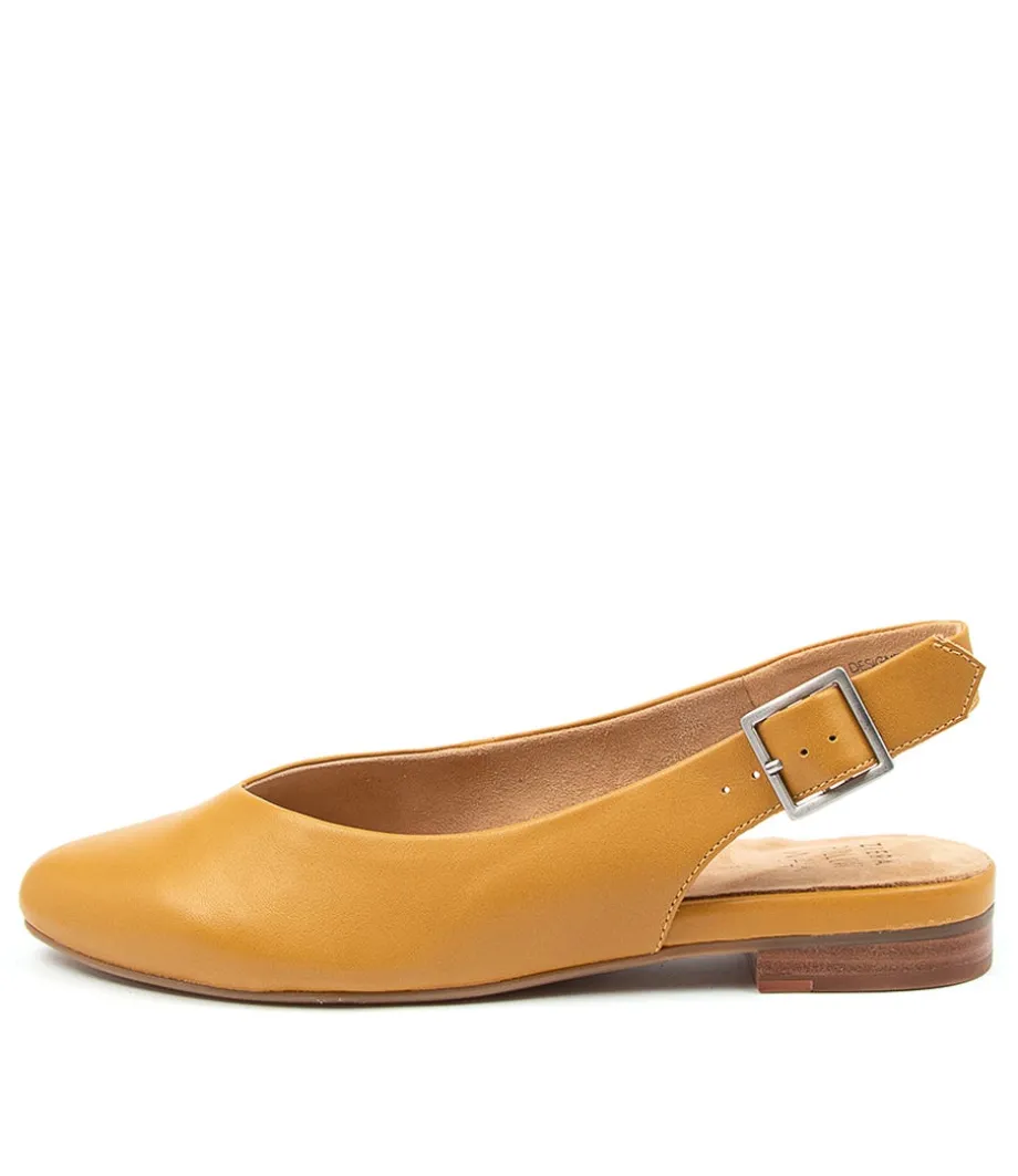 Lisa W Mustard Leather<ZIERA Flash Sale
