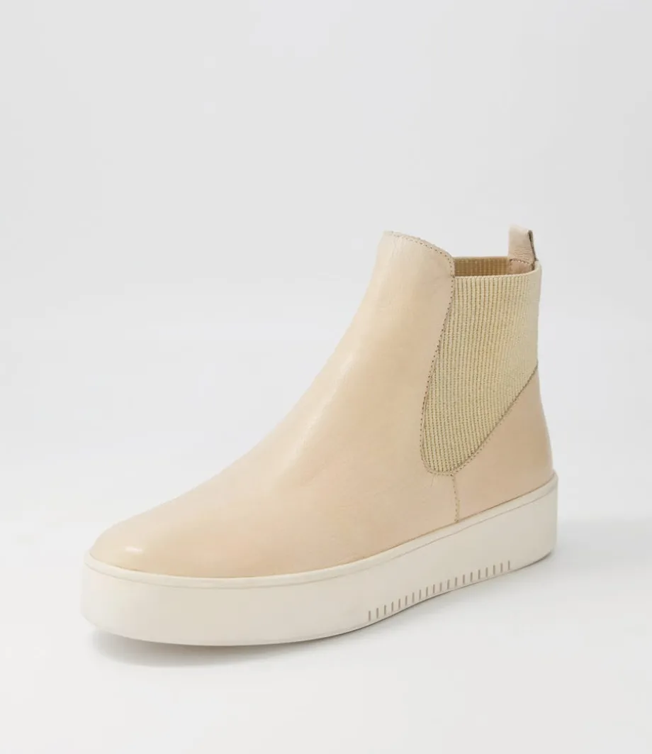 luddey_camel_leather_elastic_ankle_boots_1.webp Luddey Camel Leather Elastic Ankle Boots<DJANGO & JULIETTE Clearance