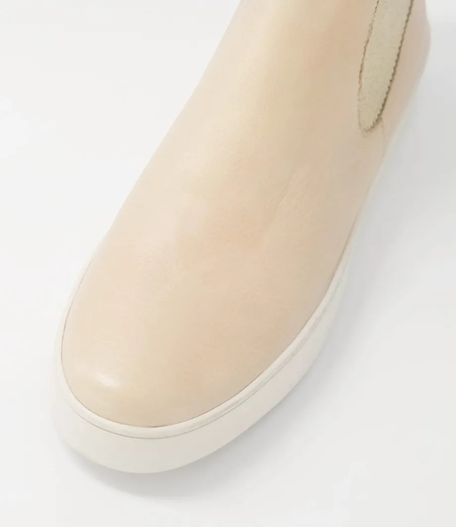 luddey_camel_leather_elastic_ankle_boots_3.webp Luddey Camel Leather Elastic Ankle Boots<DJANGO & JULIETTE Clearance