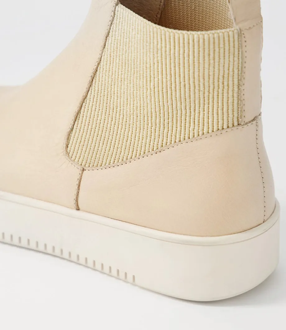 luddey_camel_leather_elastic_ankle_boots_4.webp Luddey Camel Leather Elastic Ankle Boots<DJANGO & JULIETTE Clearance