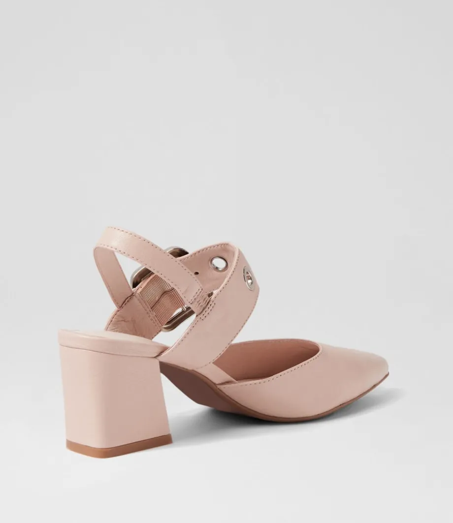 magaly_nude_silver_buckle_leather_heels_2.webp Magaly Nude Silver Buckle Leather Heels<DJANGO & JULIETTE Hot