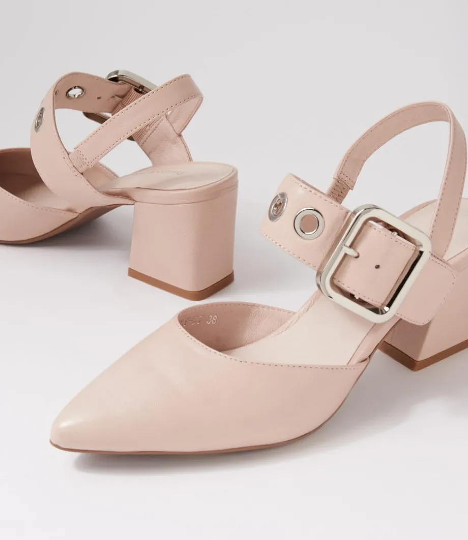 magaly_nude_silver_buckle_leather_heels_4.webp Magaly Nude Silver Buckle Leather Heels<DJANGO & JULIETTE Hot