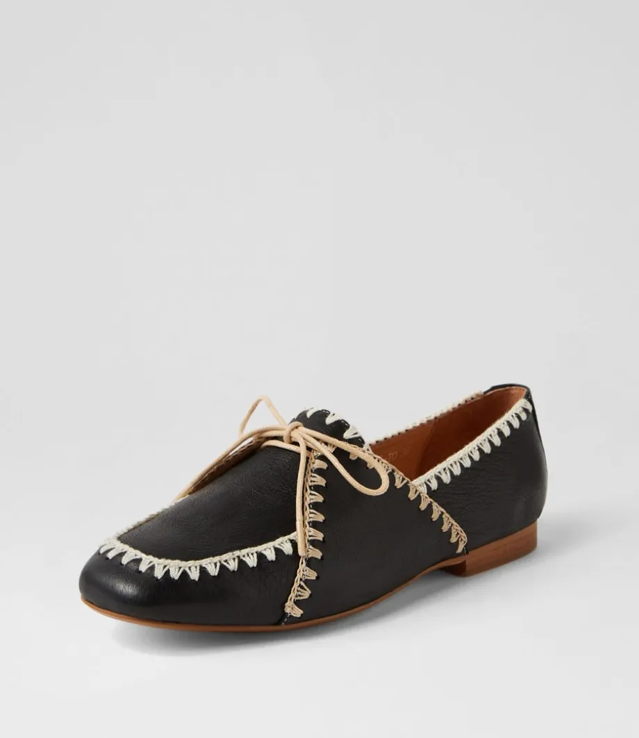 Maire Black Natural Leather Mary Janes<TOP END Best Sale