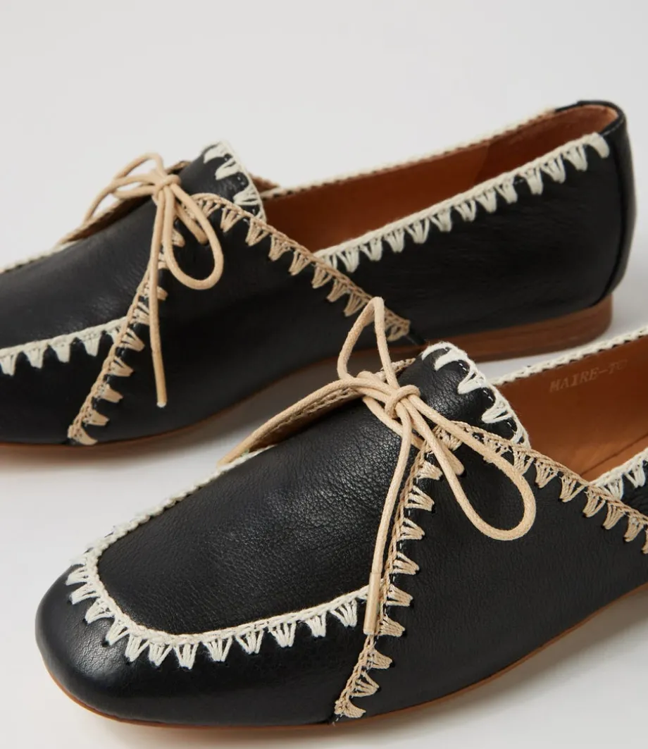 maire_black_natural_leather_mary_janes_4.webp Maire Black Natural Leather Mary Janes<TOP END Best Sale