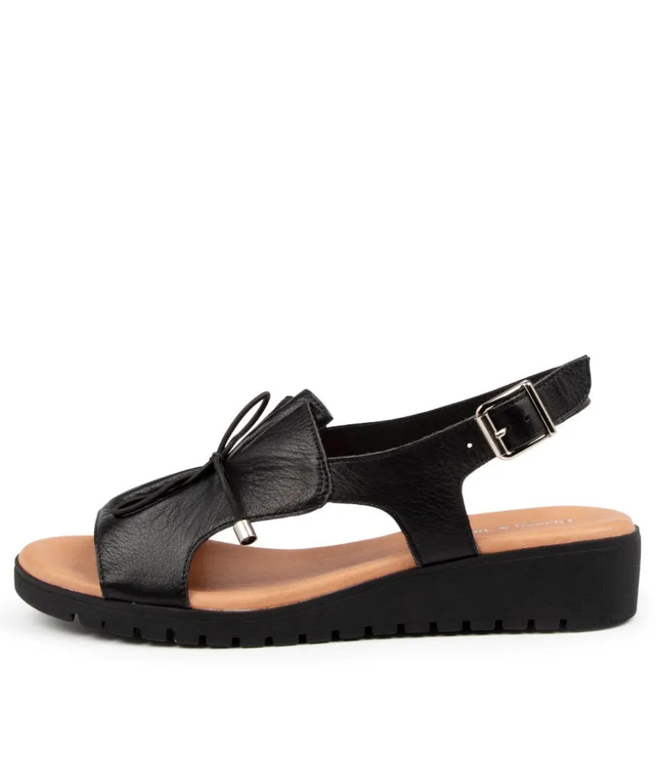 Malika Black Leather<DJANGO & JULIETTE Best Sale