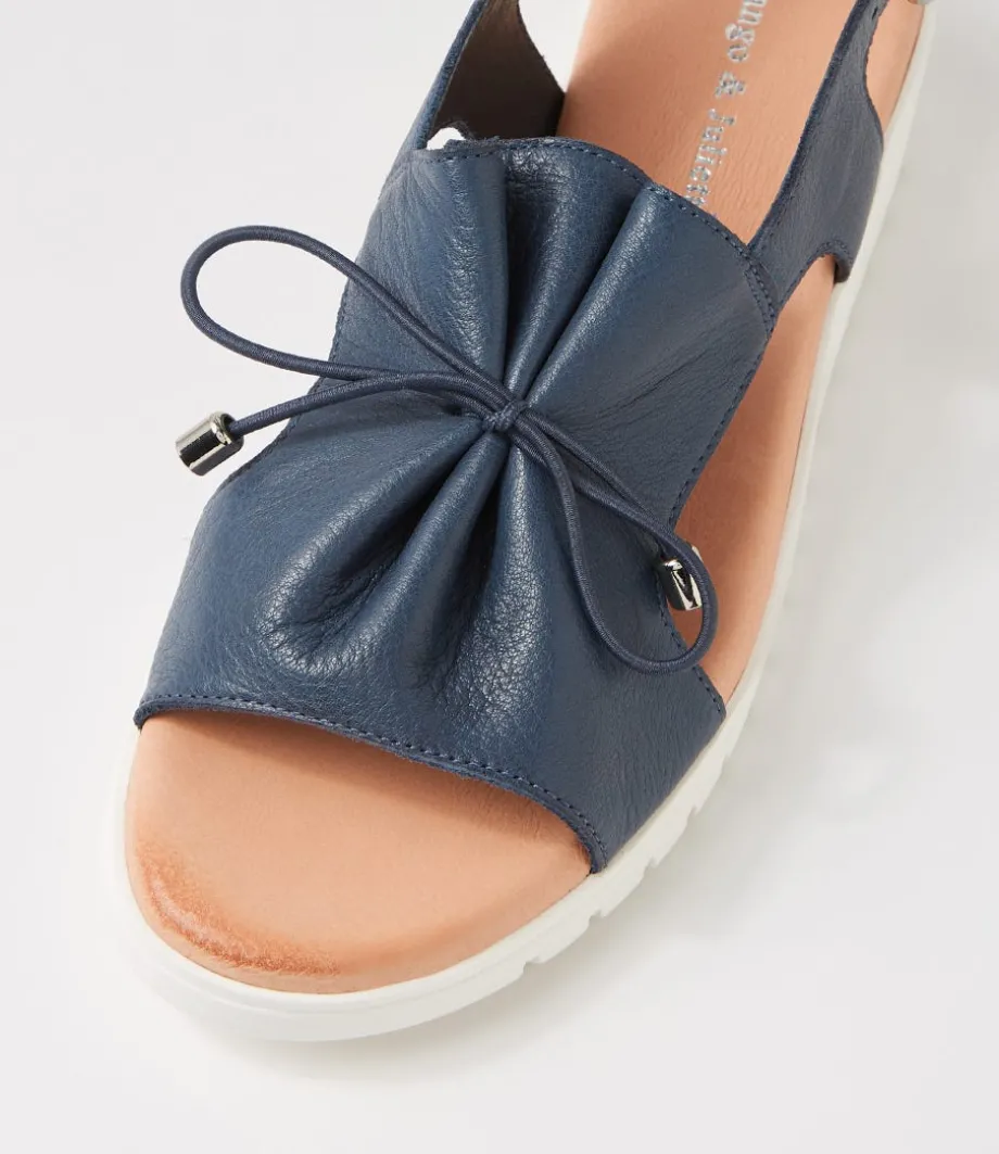 malika_navy_white_leather_sandals_3.webp Malika Navy White Leather Sandals<DJANGO & JULIETTE Clearance