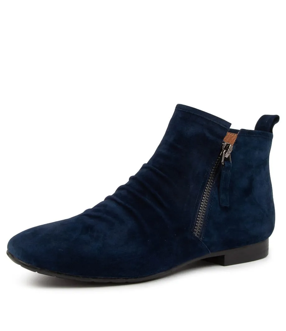 Mallie Navy Suede<TOP END Best