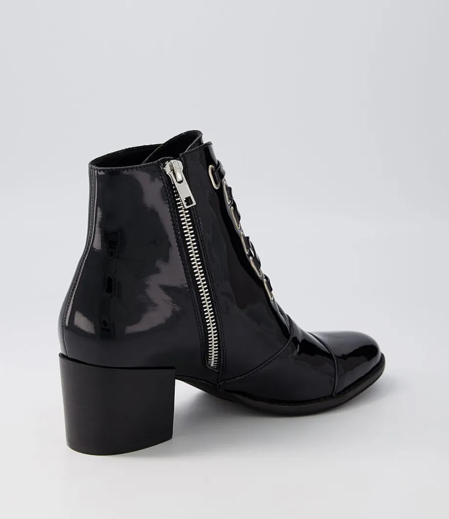 mclain_black_patent_leather_lace_up_boots_2.webp Mclain Black Patent Leather Lace Up Boots<DJANGO & JULIETTE Store