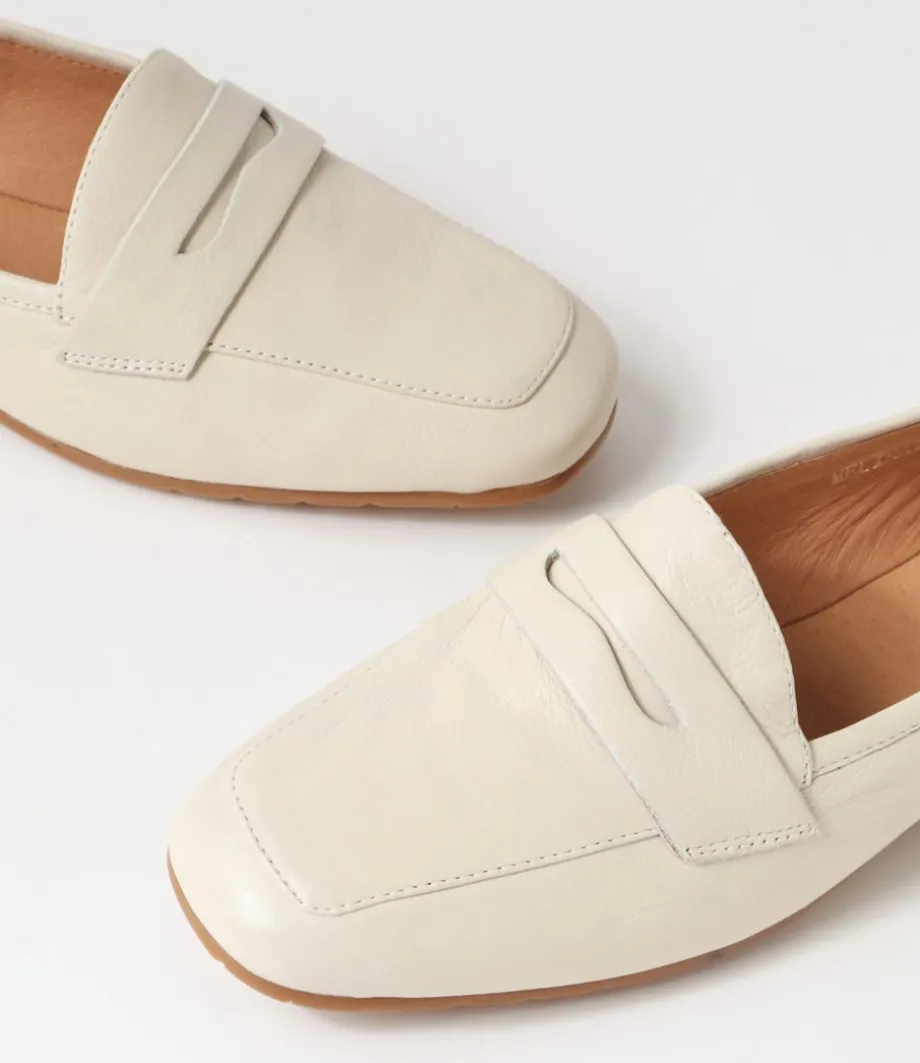 melinato_almond_leather_loafers_4.webp Melinato Almond Leather Loafers<TOP END Online