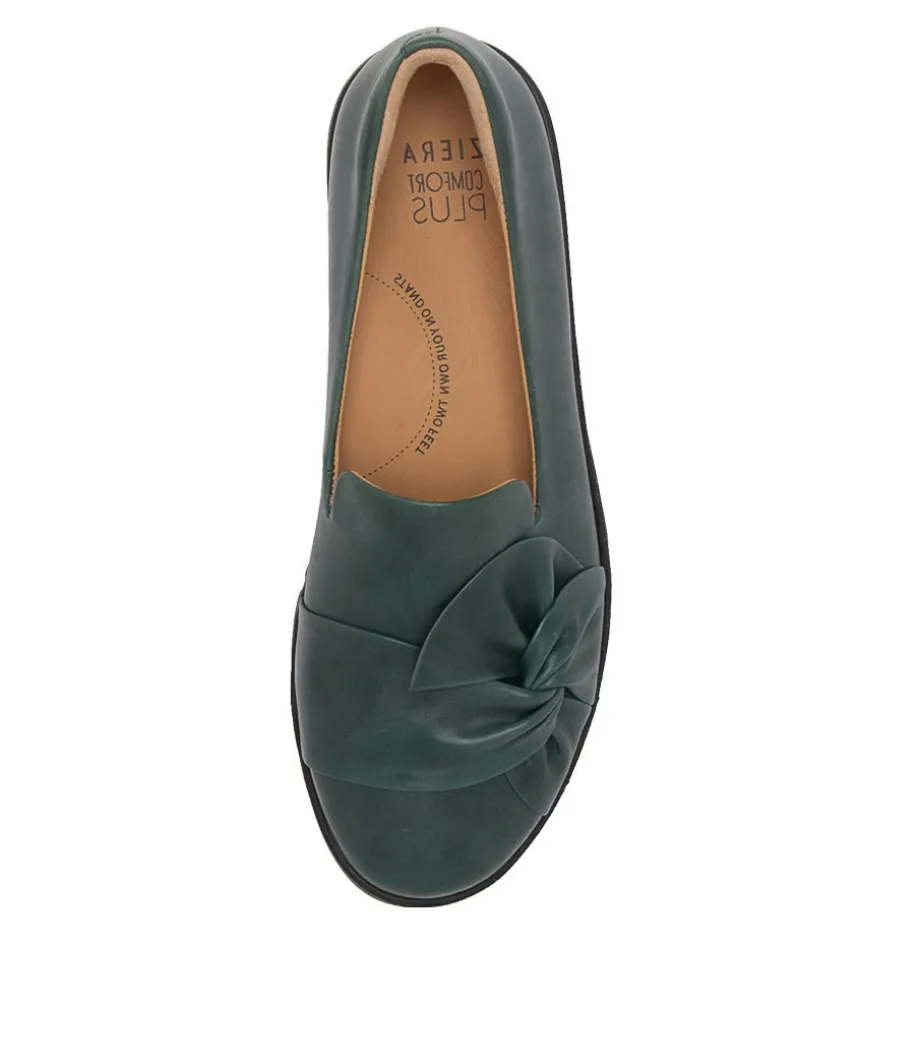 miless_w_emerald_leather_loafers_4.webp Miless W Emerald Leather Loafers<ZIERA Outlet