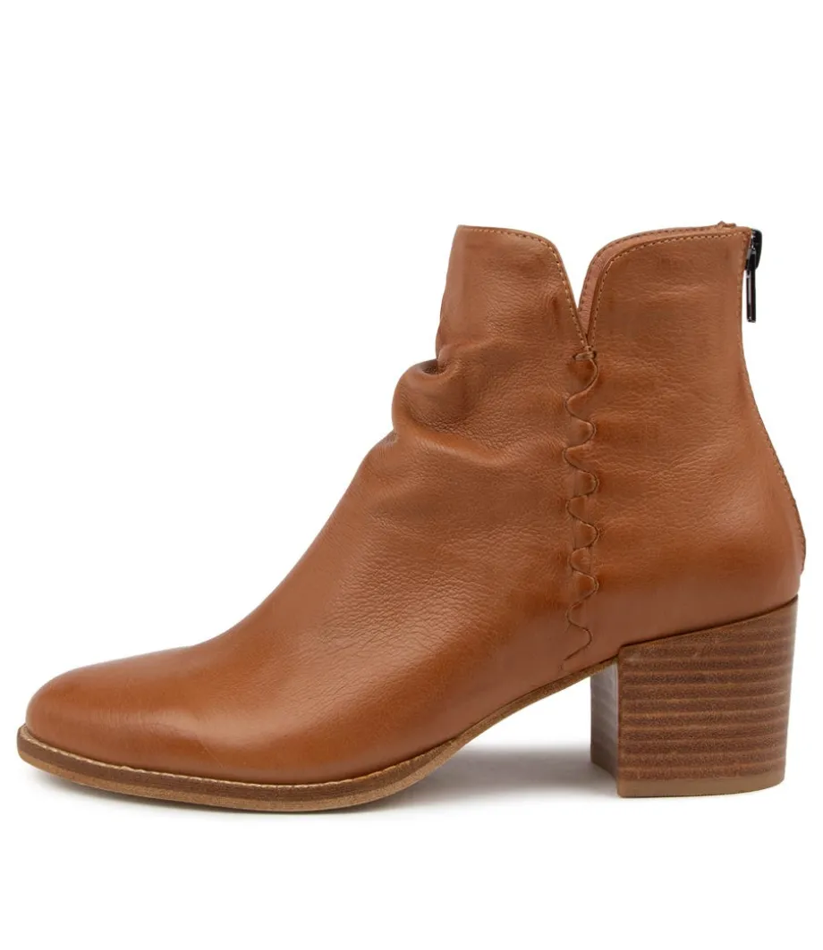 Millie Dk Tan Leather<DJANGO & JULIETTE Flash Sale