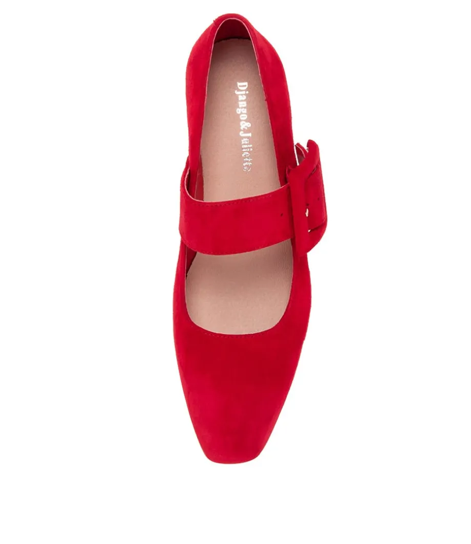 milsom_red_suede_heels_4.webp Milsom Red Suede Heels<DJANGO & JULIETTE Best Sale