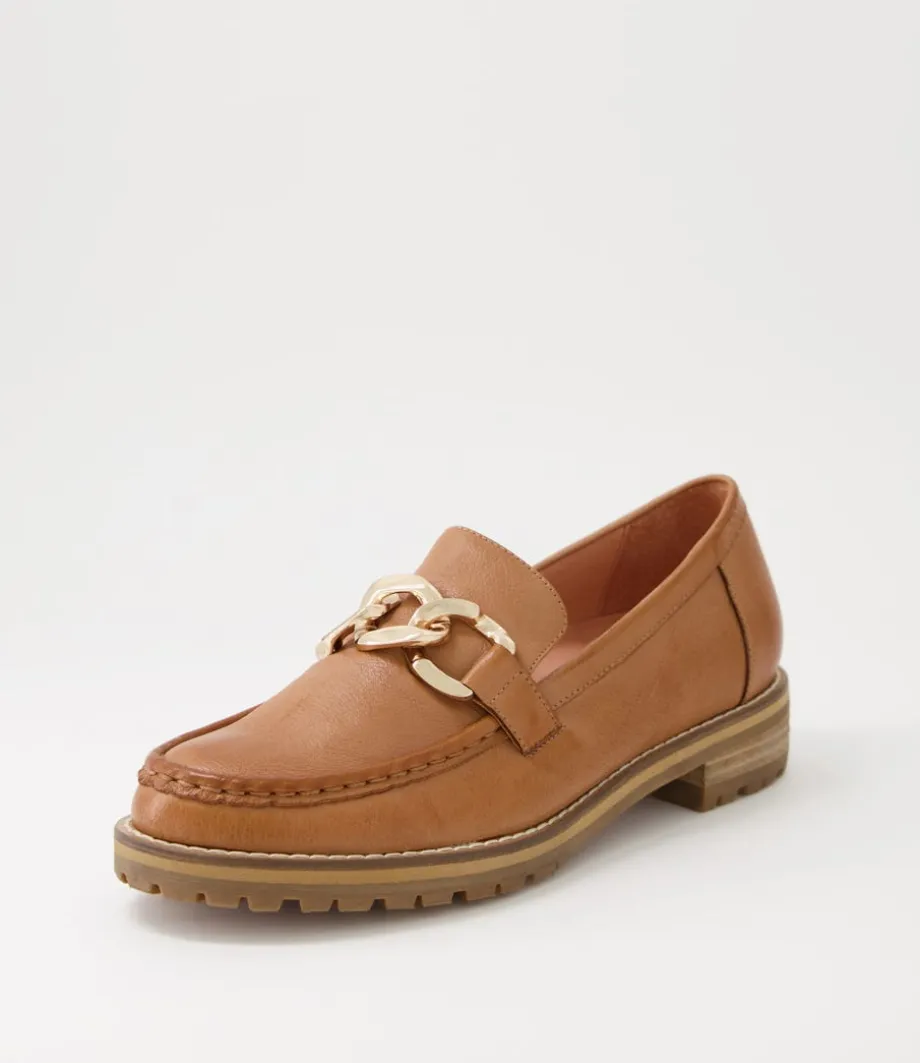 misima_w_tan_leather_loafers_1.webp Misima W Tan Leather Loafers<ZIERA Sale