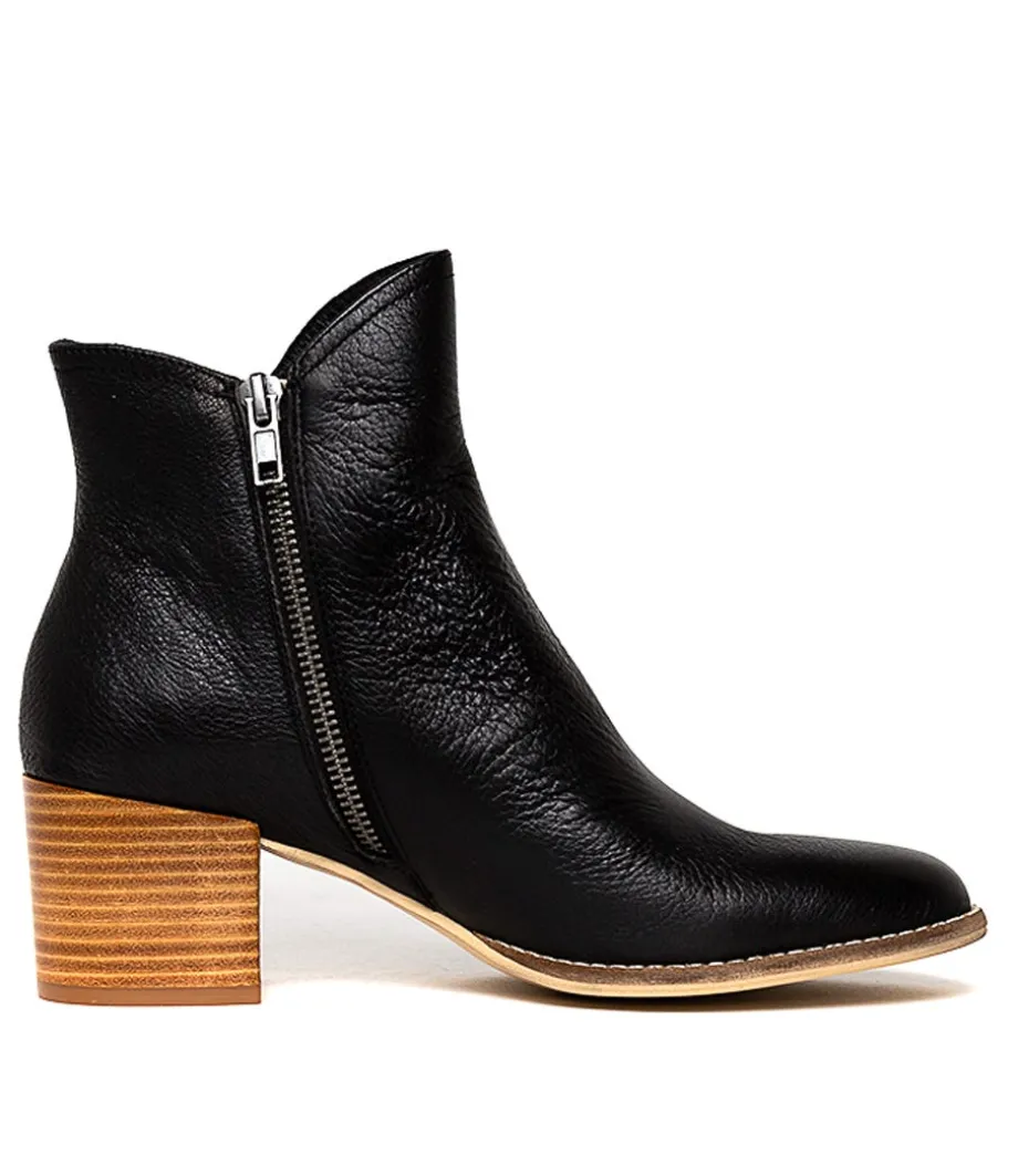 mockas_black_natural_heel_leather_3.webp Mockas Black Natural Heel Leather<DJANGO & JULIETTE Cheap