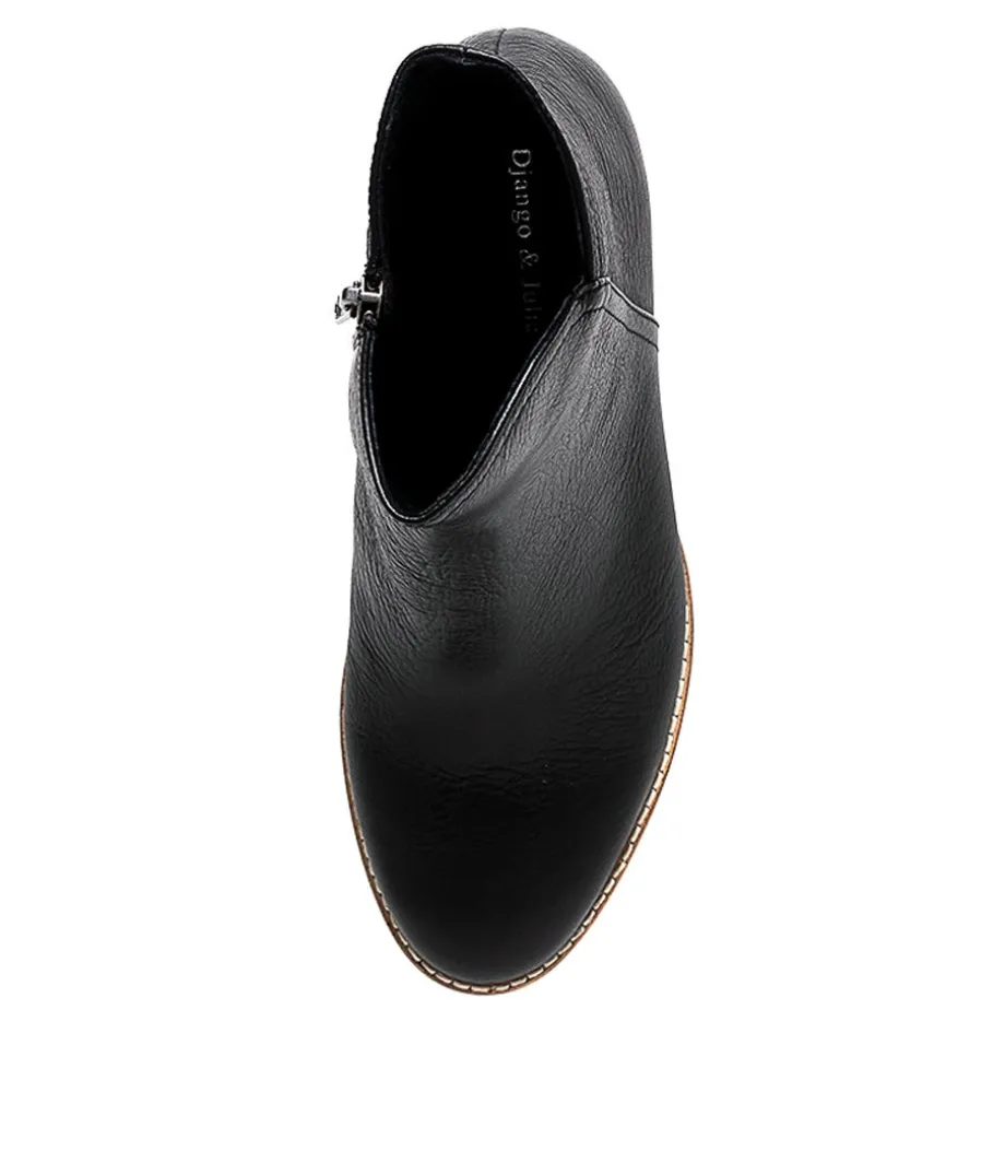 mockas_black_natural_heel_leather_4.webp Mockas Black Natural Heel Leather<DJANGO & JULIETTE Cheap