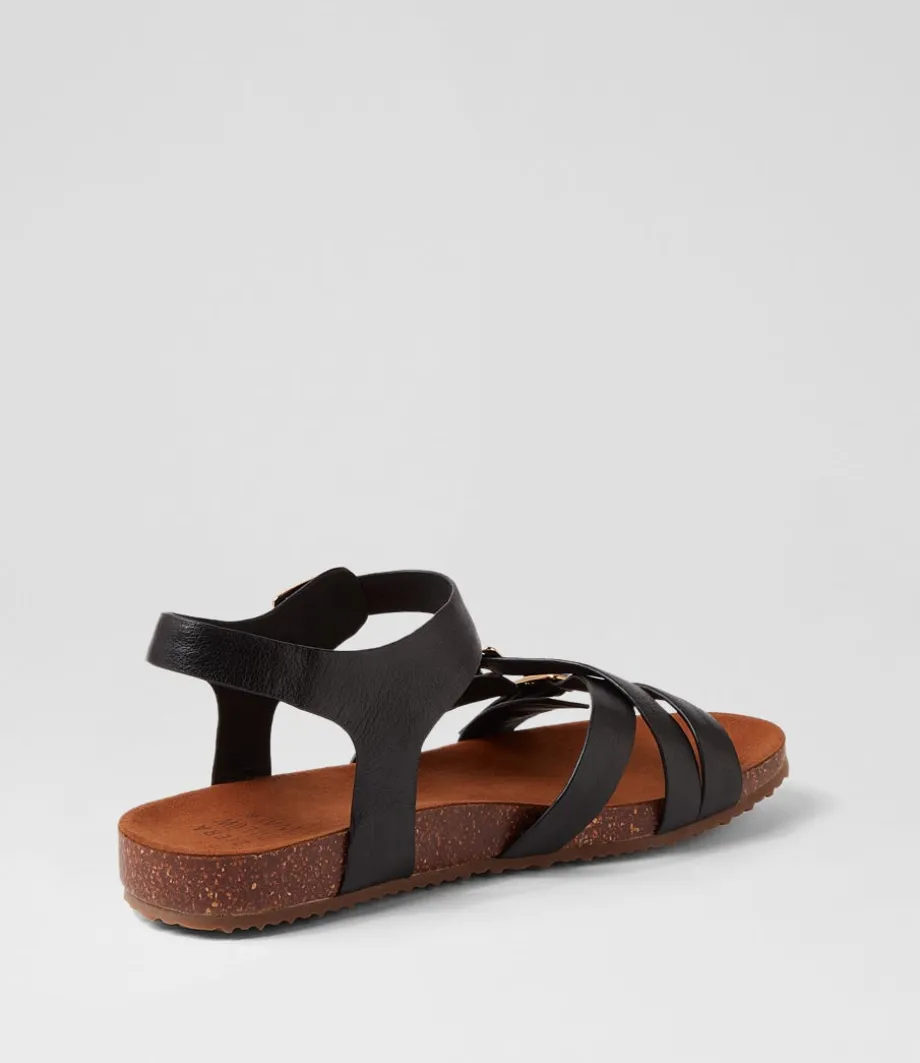 moffee_xw_black_leather_sandals_2.webp Moffee Xw Black Leather Sandals<ZIERA Best