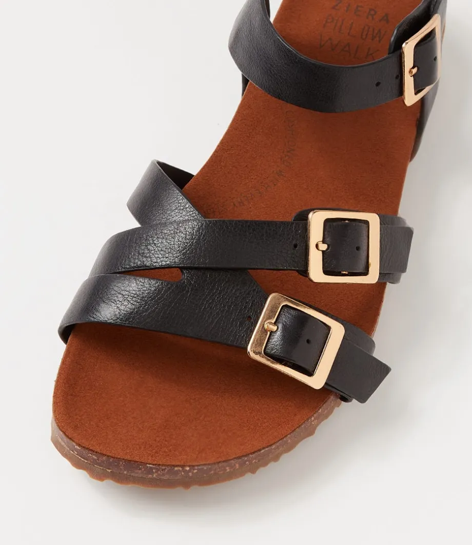 moffee_xw_black_leather_sandals_3.webp Moffee Xw Black Leather Sandals<ZIERA Best