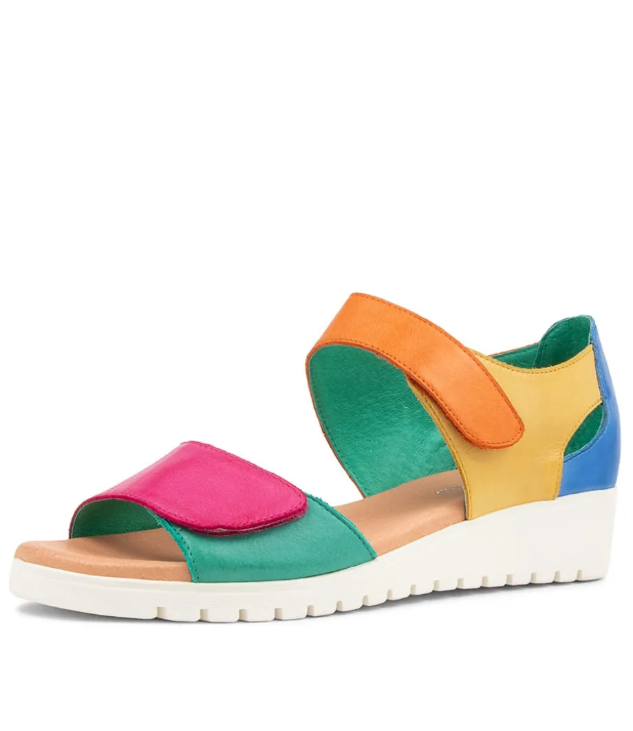 Monte Bright Multi Sandals<DJANGO & JULIETTE Online