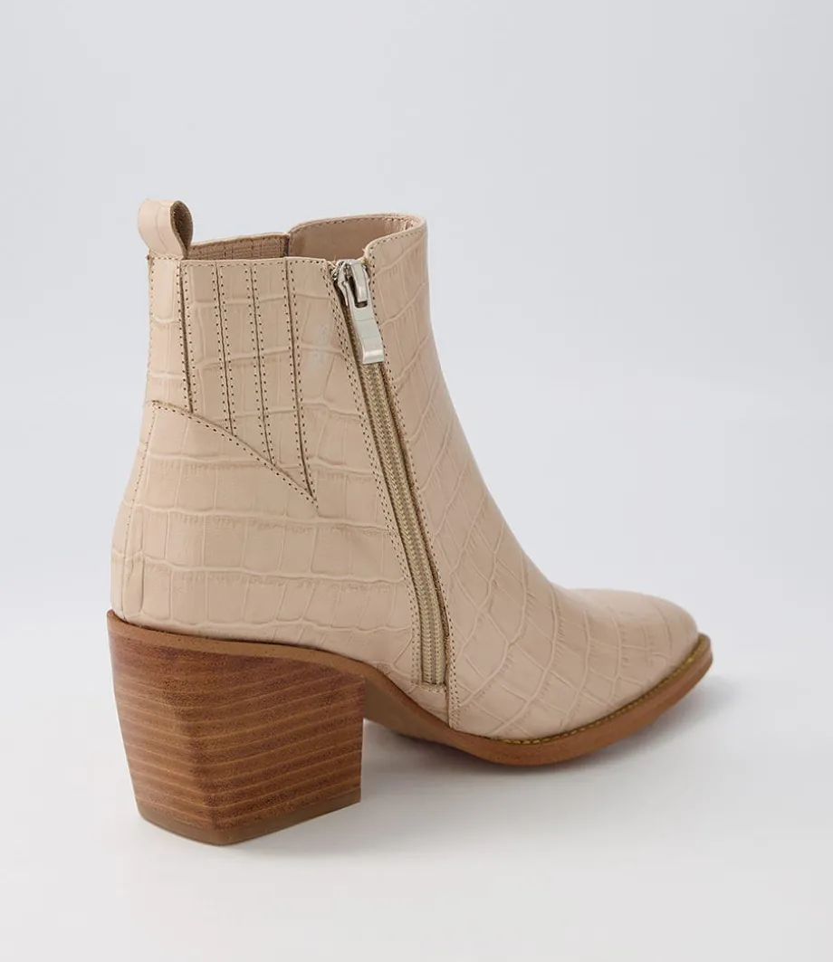 morene_cafe_croc_leather_chelsea_boots_2.webp Morene Cafe Croc Leather Chelsea Boots<DJANGO & JULIETTE Shop