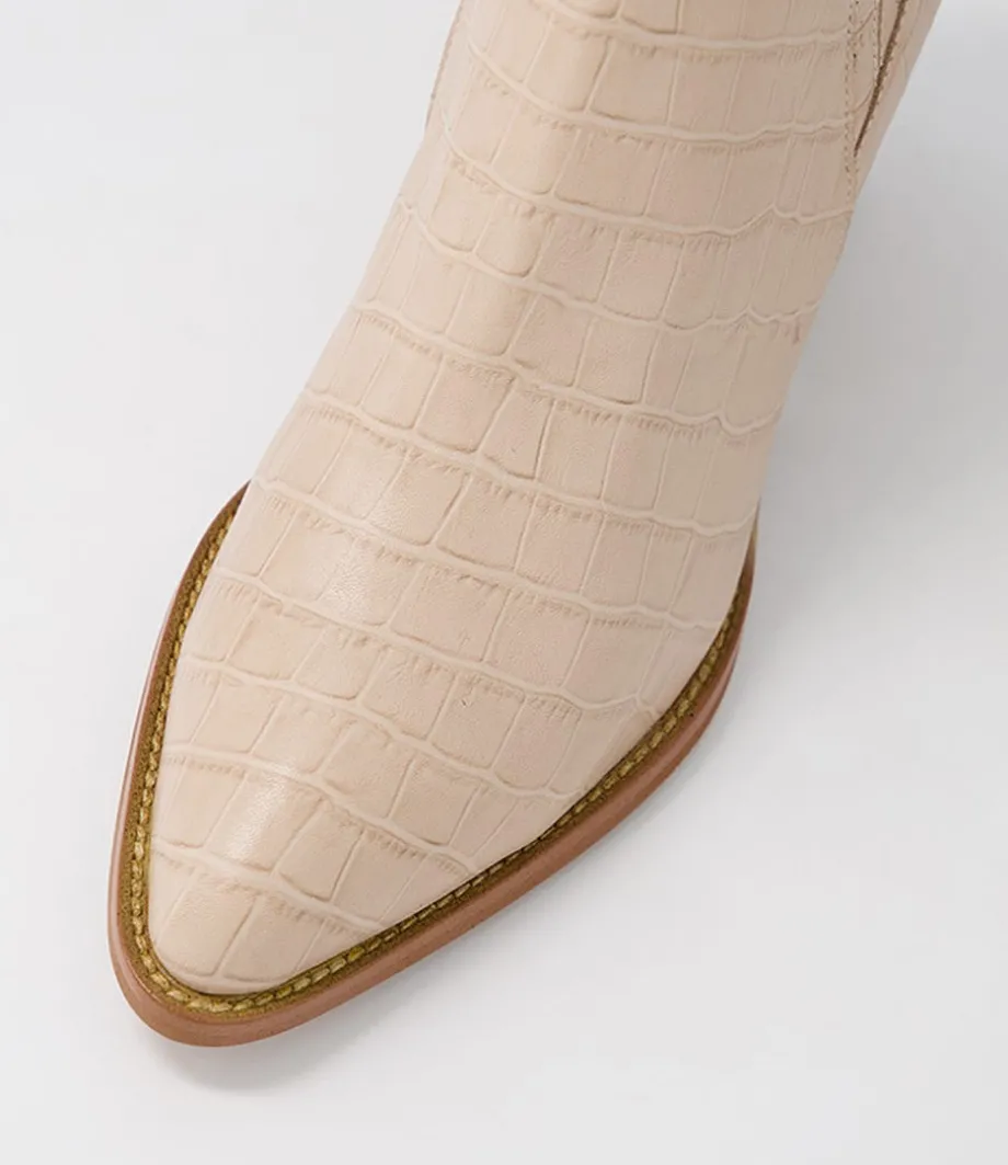 morene_cafe_croc_leather_chelsea_boots_3.webp Morene Cafe Croc Leather Chelsea Boots<DJANGO & JULIETTE Shop