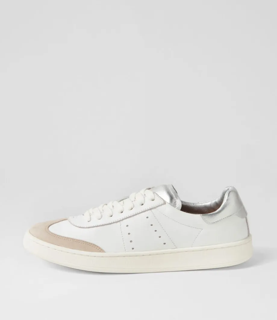 Mysti White Silver Multi Sneakers<DJANGO & JULIETTE Online