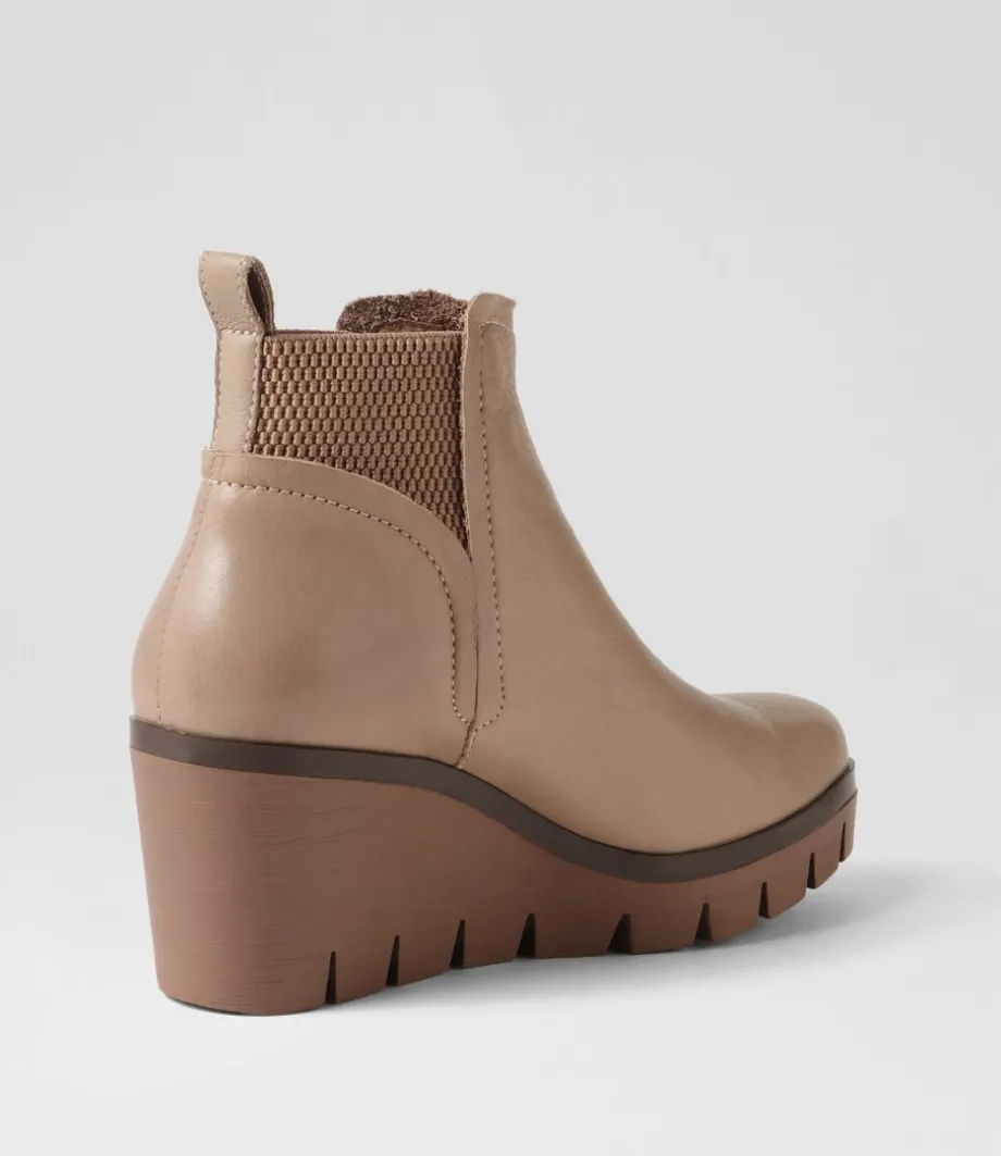 narry_taupe_leather_ankle_boots_2.webp Narry Taupe Leather Ankle Boots<DJANGO & JULIETTE Cheap