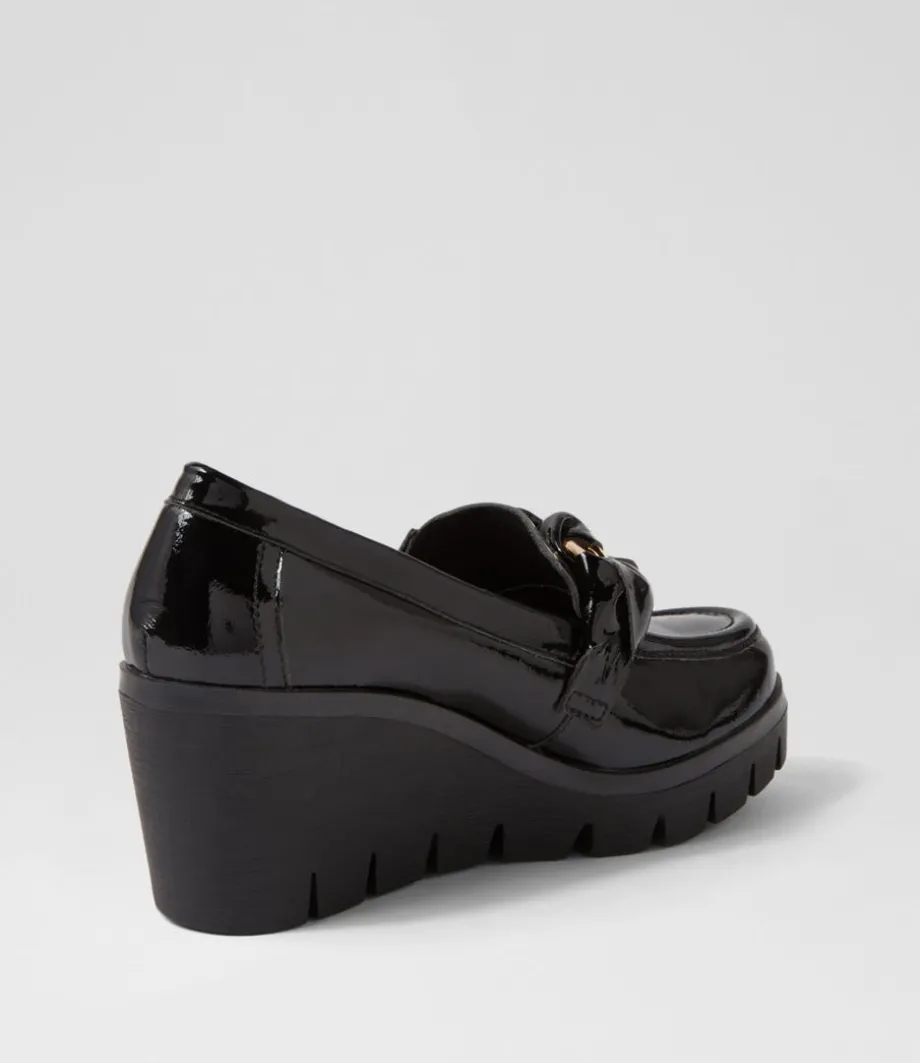 newcomb_black_patent_leather_heels_2.webp Newcomb Black Patent Leather Heels<DJANGO & JULIETTE Fashion