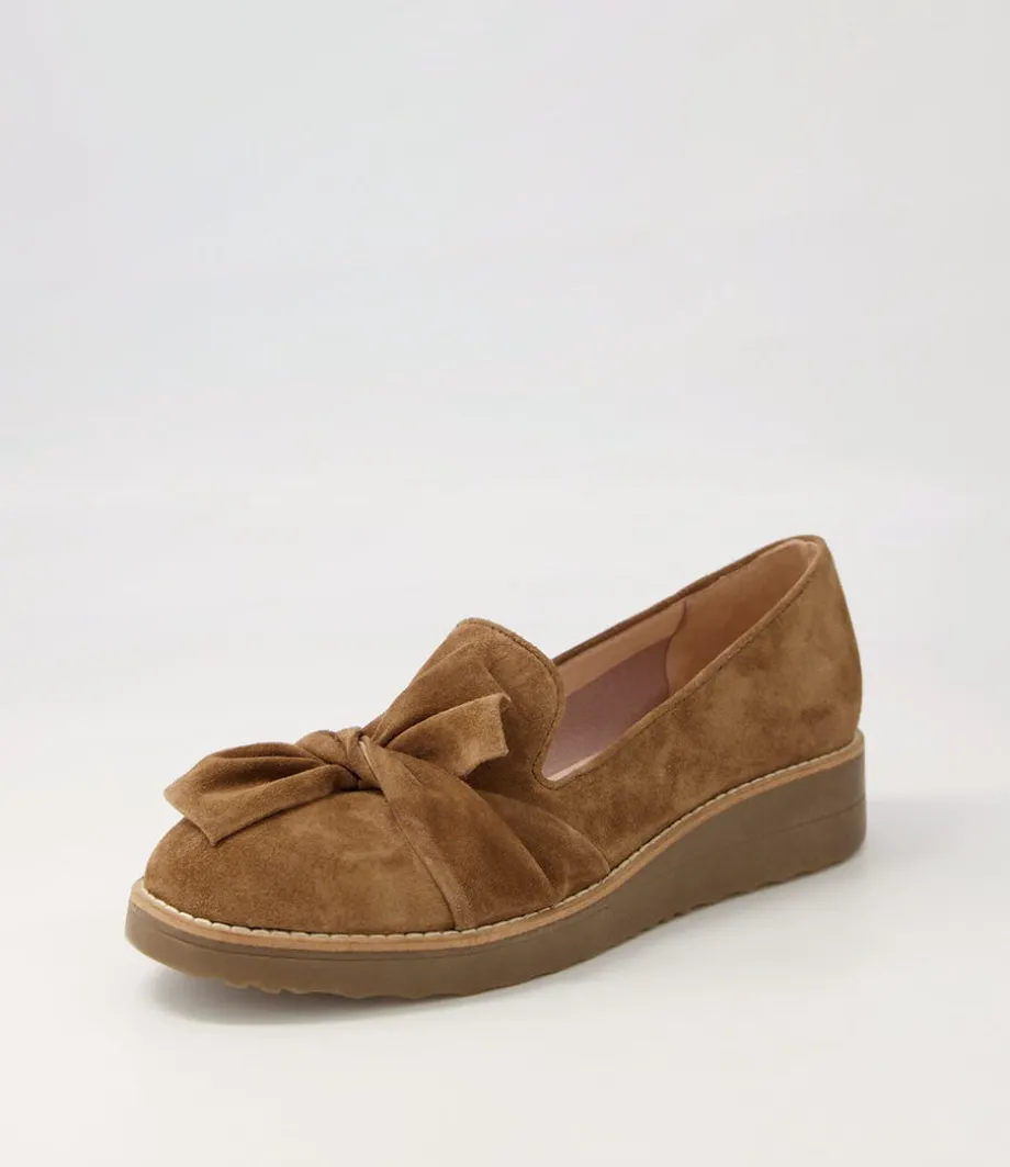 Oclem Light Choc Suede Loafers<TOP END Flash Sale